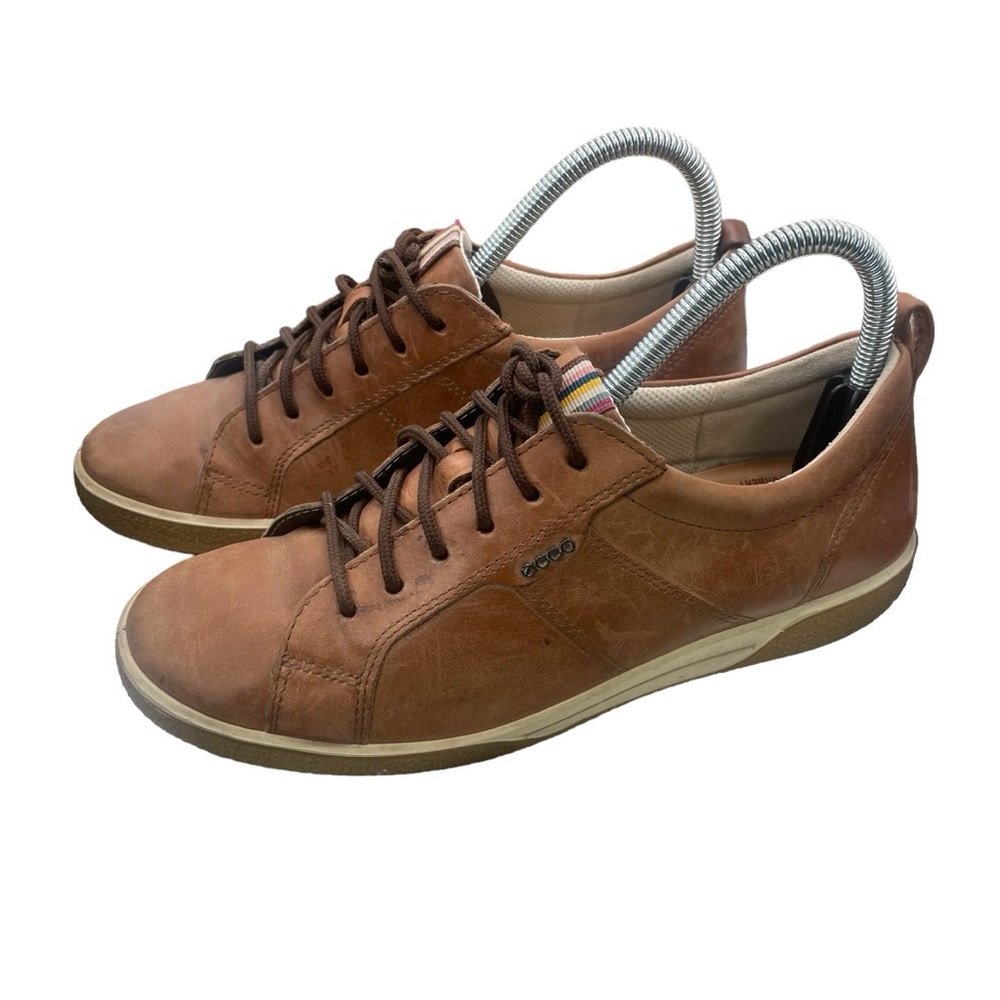 Ecco leather lace up shoes womans‎ size 6.5